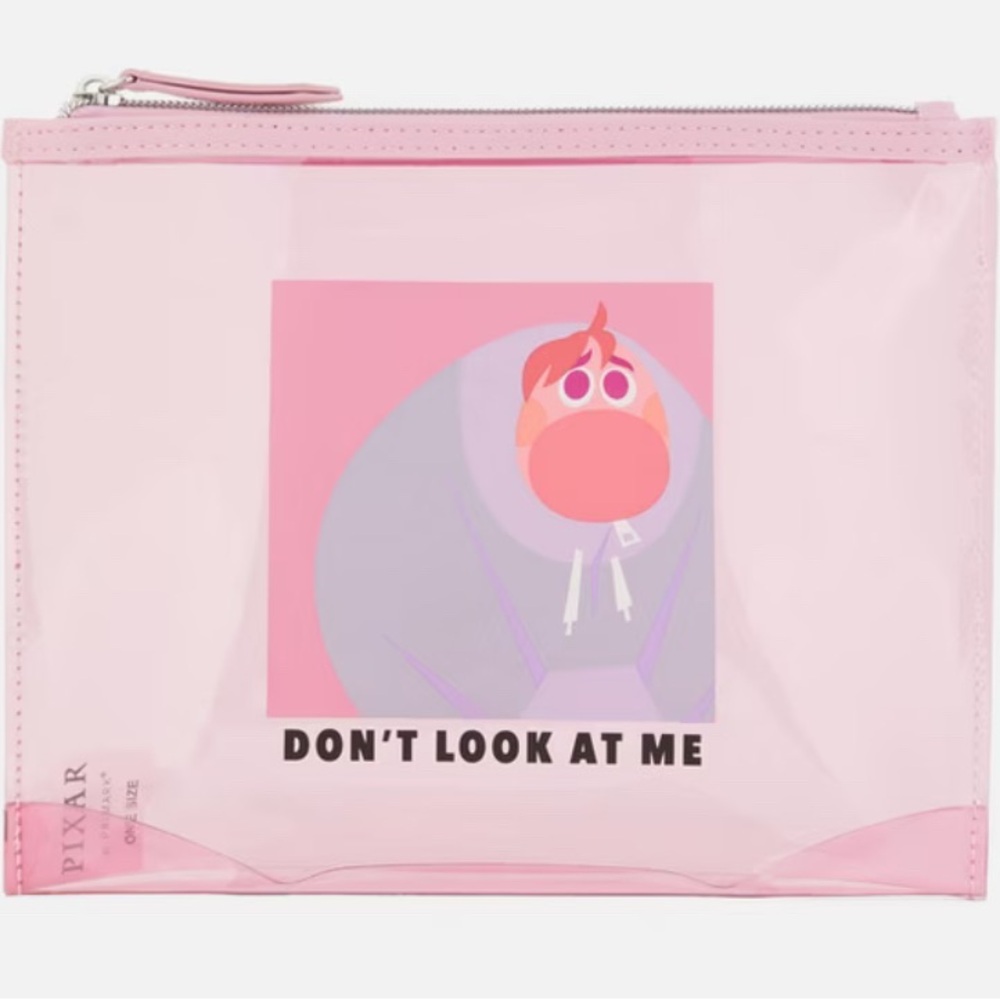 Pixar Embarrassment Pink Pouch